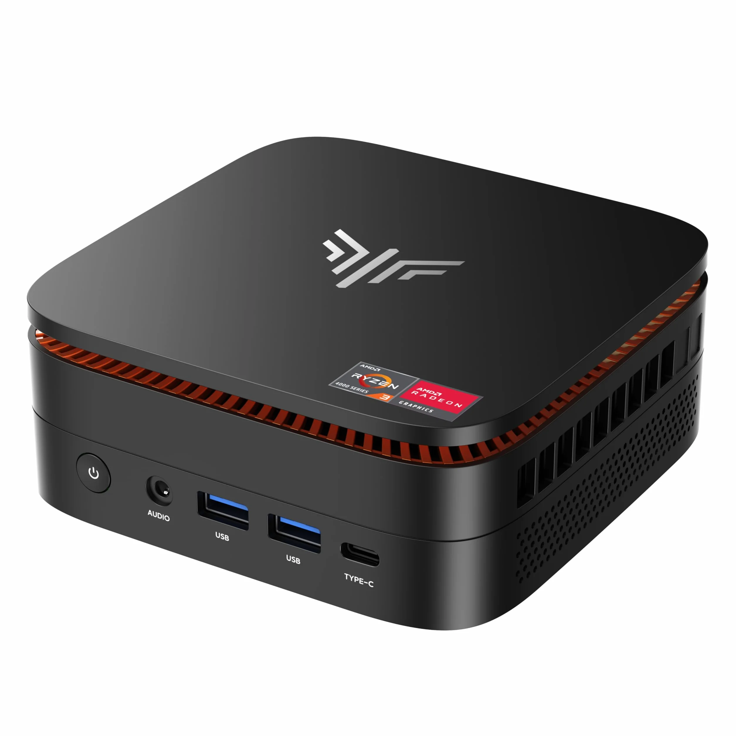 NiPoGi Pinova P1 Mini PC AMD Ryzen Embedded R2544 8GB DDR4 256GB NVMe SSD 4K UHD Triplo Display WiFi 5 BT4.2