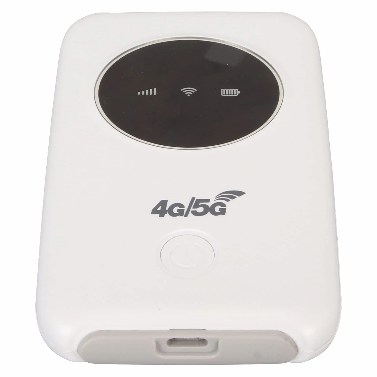 LenTLy Router Portatile WiFi 5G 4G Sbloccato Slot per Scheda SIM Compatta 4G LTE WiFi Portatile Integrato 3200 mAh per Feste o Viaggi di Lavoro