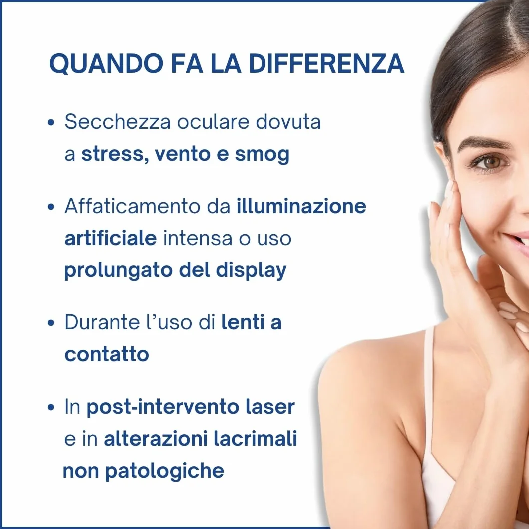 OFTALPHARMA Zixol 8 ml - gocce oculari con Acido Ialuronico e Zinco Solfato - Collirio Occhi Secchi