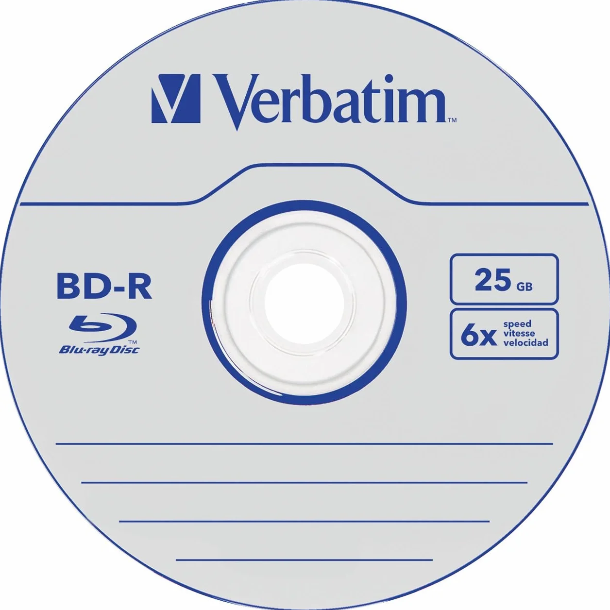 VERBATIM Bd-R Datalife 25Gb*6X Jewel Case