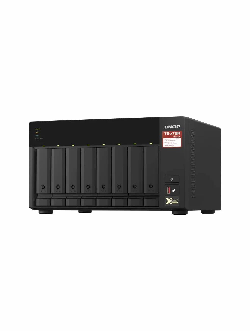 QNAP TS-873A-8G NAS Server 8-Bay Tower Ethernet V1500B