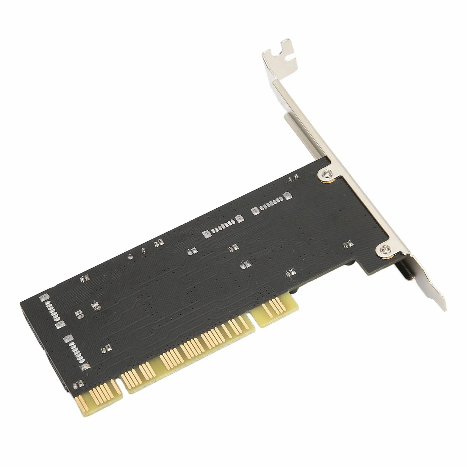 Bewinner Scheda SATA da PCI a 4 porte, 4 canali Serial ATA indipendenti Controller PCI SATA con trasferimento da 1,5 Gbps, scheda di espansione SATA per computer desktop HDD SSD