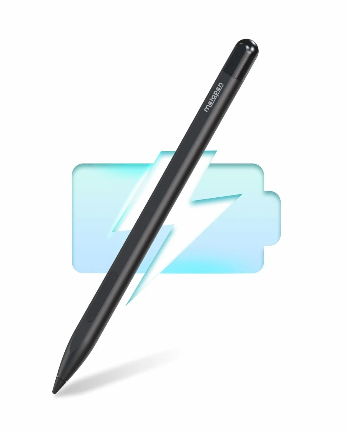 Metapen Penna M1 per Surface,1024 Pressione,USB-C (300 Ore di Durata della Batteria), Doppio Magnete Incorporato,Penna per Surface Pro 10/X/8/7/6/5/4/3,Surface 3/Surface Duo/Studio/Book/Kobo/ASUS