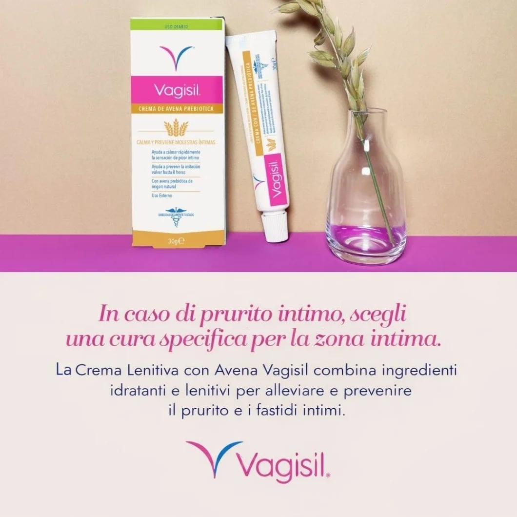 Vagisil Crema Intima Donna Naturale Idratante Lenitiva 30 g