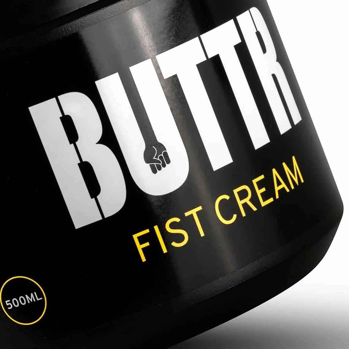 BUTTR Fisting Cream 500 ml Lubrificante silicone penetrazione dura Senza profumo
