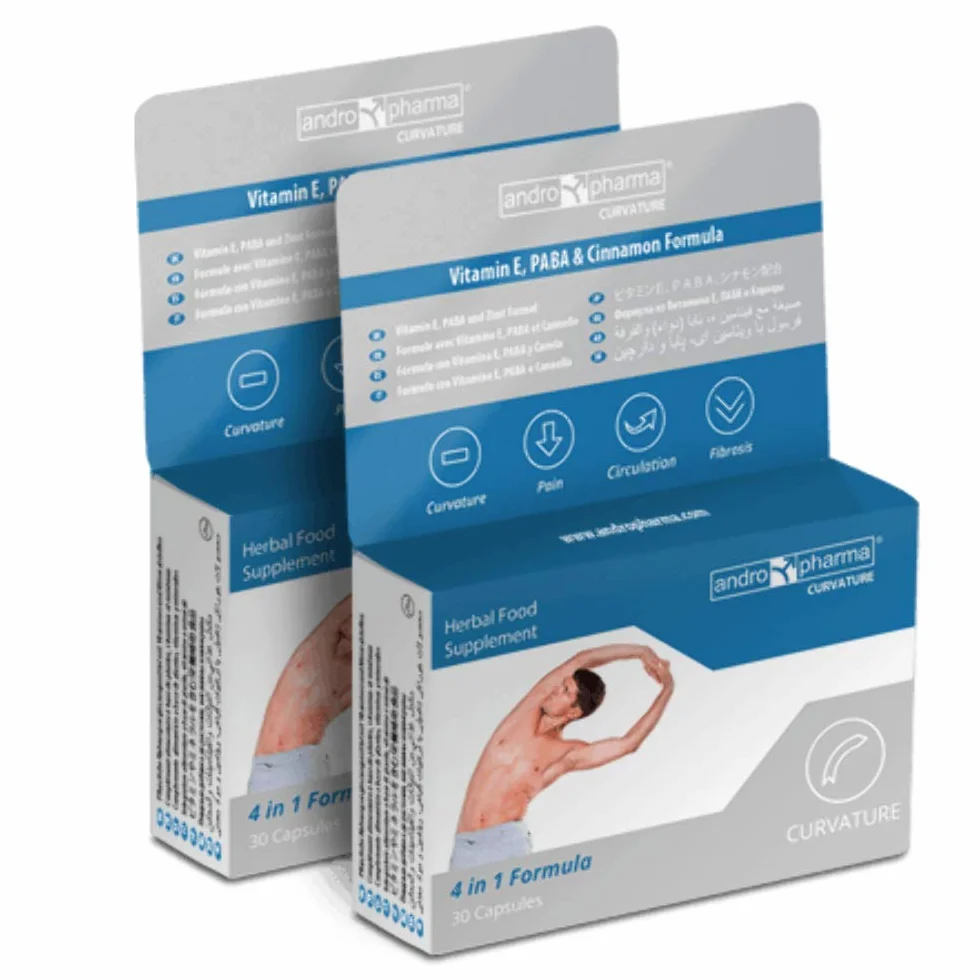 ANDROPHARMA CURVATURE TRATAMIENTO PEYRONIE