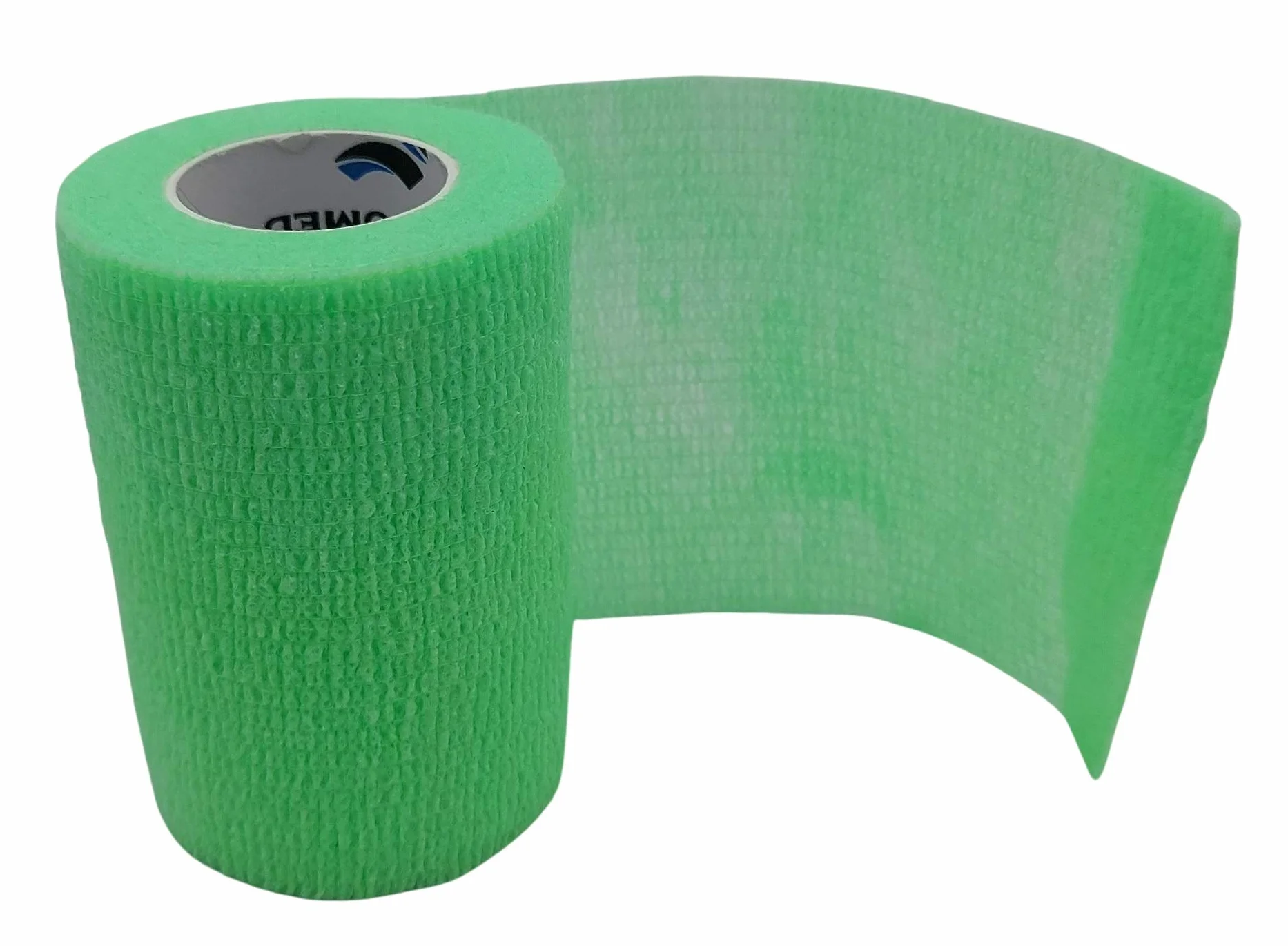 PintoMed Bendaggio Coesivo 6 x VERDE NEON Garza Elastica 7,5 cm x 4,5 m Autoadesiva Bende Primo Soccorso Confezione da 6