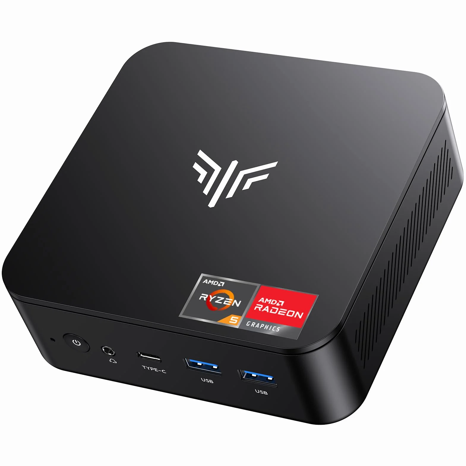 NiPoGi Essenx E3 Mini PC ΑΜD Ryzen 5 3500U (meglio di Ν150/Max 3,7 GHz/28W) W11-Pro 16GB DDR4 512GB SSD, Mini Computer con Doppia LAN/Triplo Schermo 4K/WiFi/BT/USB3.2 per Ufficio, Home Theater, Scuola