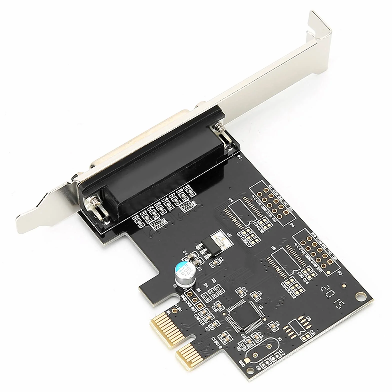 Akozon da PCIE a Parallela, Porta LPT PCI E Scheda Parallela Periferiche di Stampa Adattatore per Stampante DB25