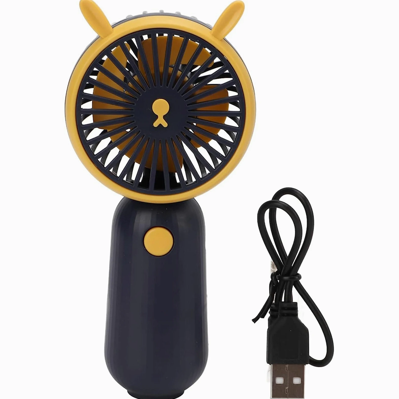 ZUMAHA Ventilatore Portatile Mini Ventilatore Portatile, Ventilatore Personale Ricaricabile Tramite USB, Ventilatore Portatile Creativo per uscite/Escursionismo/Campeggio/Sport Multiuso