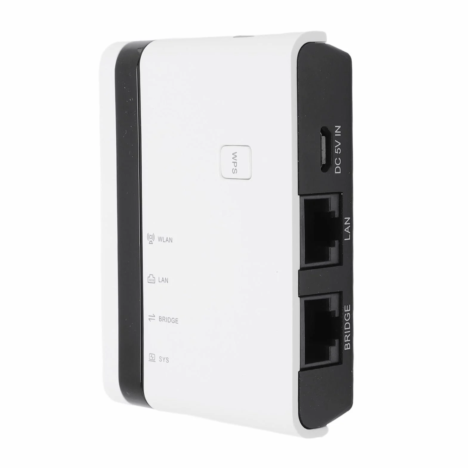 Bridge LAN Ethernet Wireless USB Print Server 2.0 per 4 Stampanti con Porta USB da 480 Mbps Rete da 100 Mbps per 7/8/10/11/OS X (Spina europea)