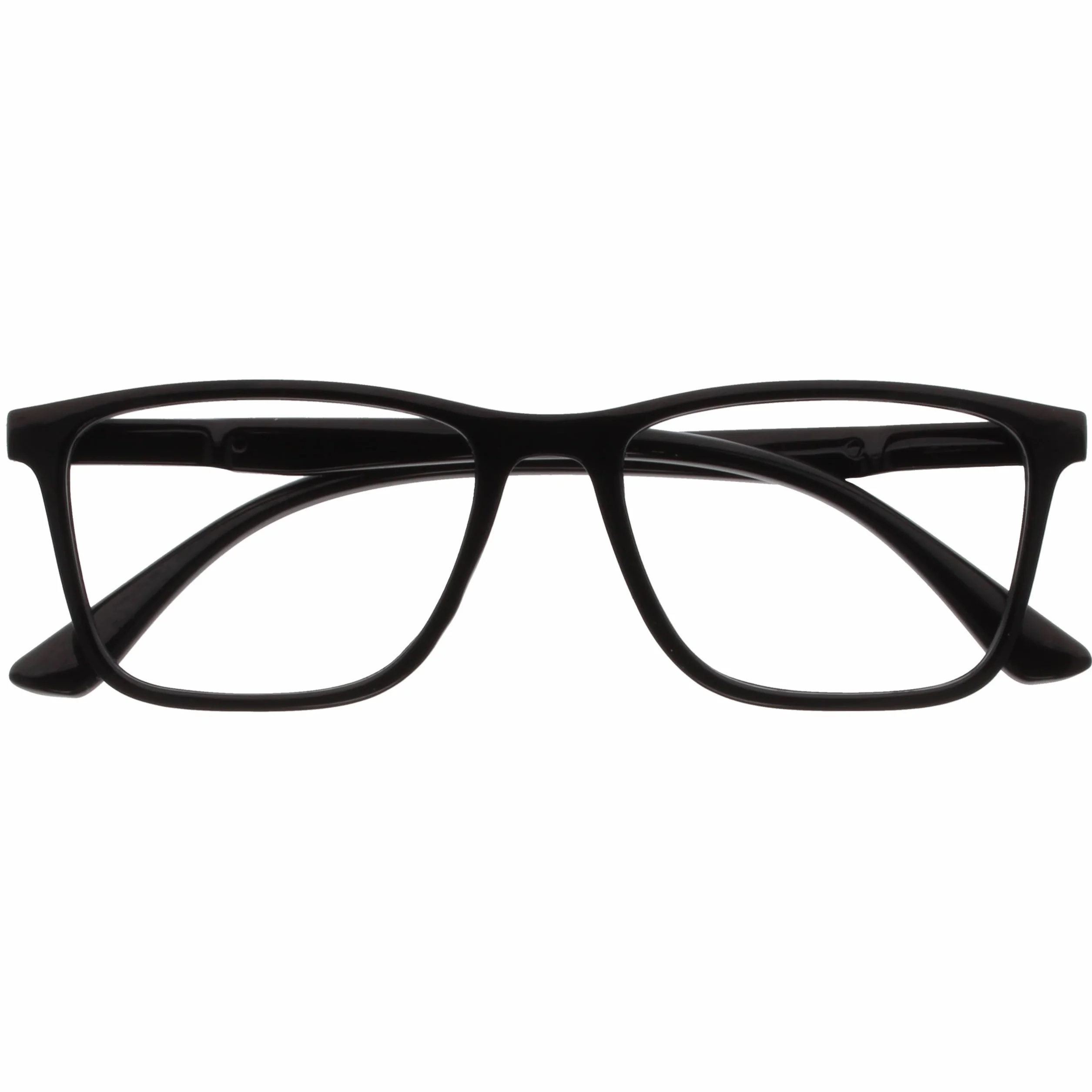 OPULIZE NYX Occhiali luce blu donna uomo Antibagliore Protezione UV Rettangolare Nero