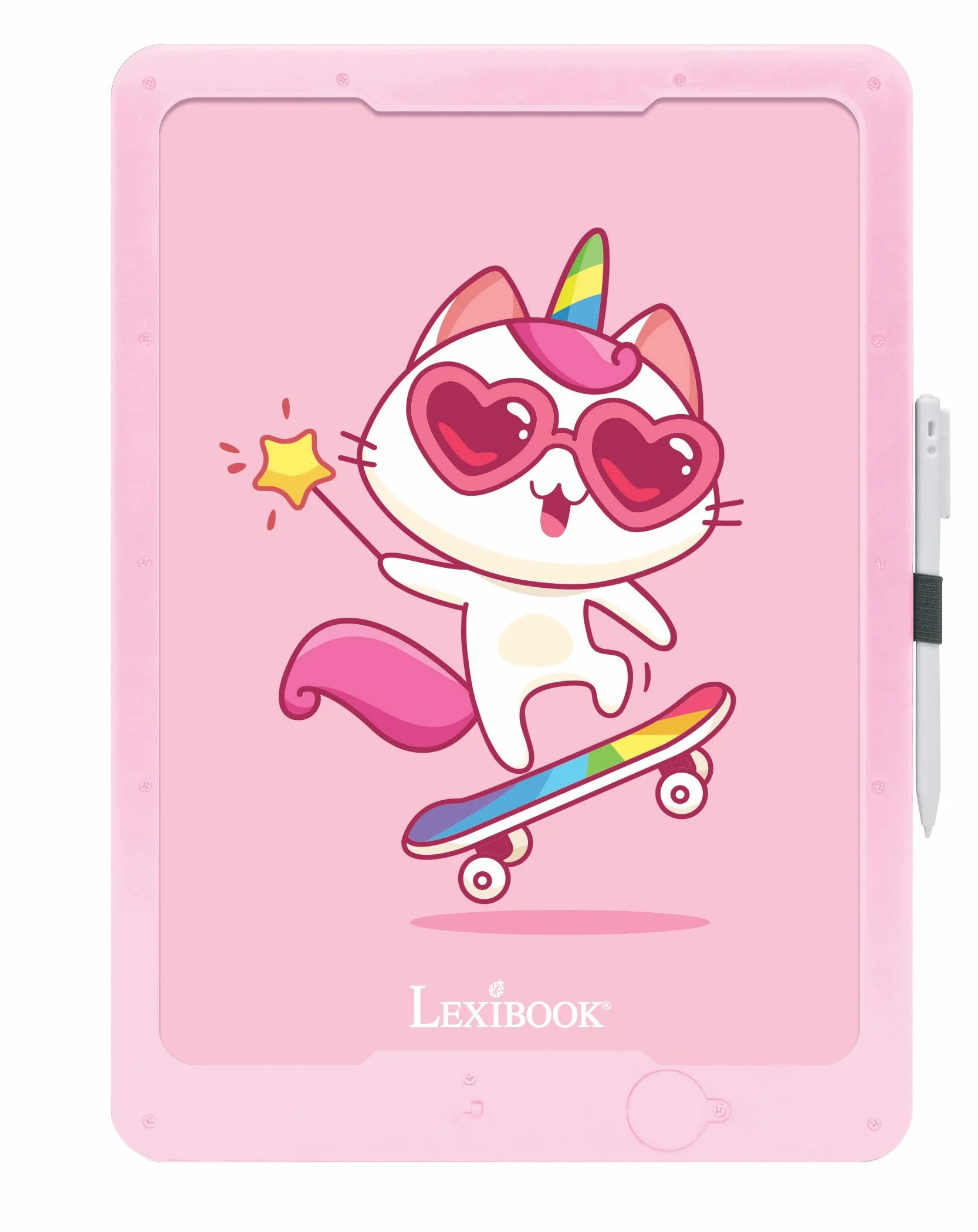 Lexibook Power Draw Lavagna Elettronica 14" LCD E-Ink Rosa CRT14G