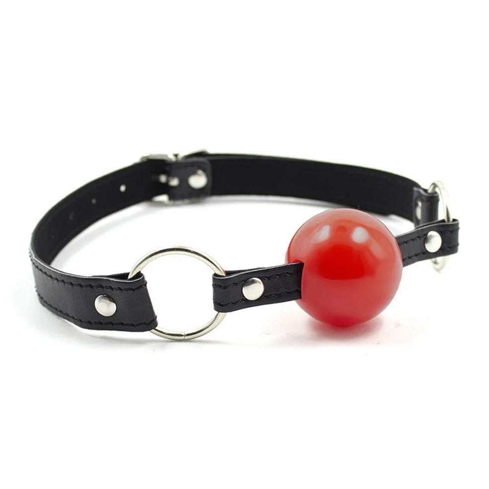 Silicone Knebel regolabile FETISH Ball Gag bocca Sex Spielzeug
