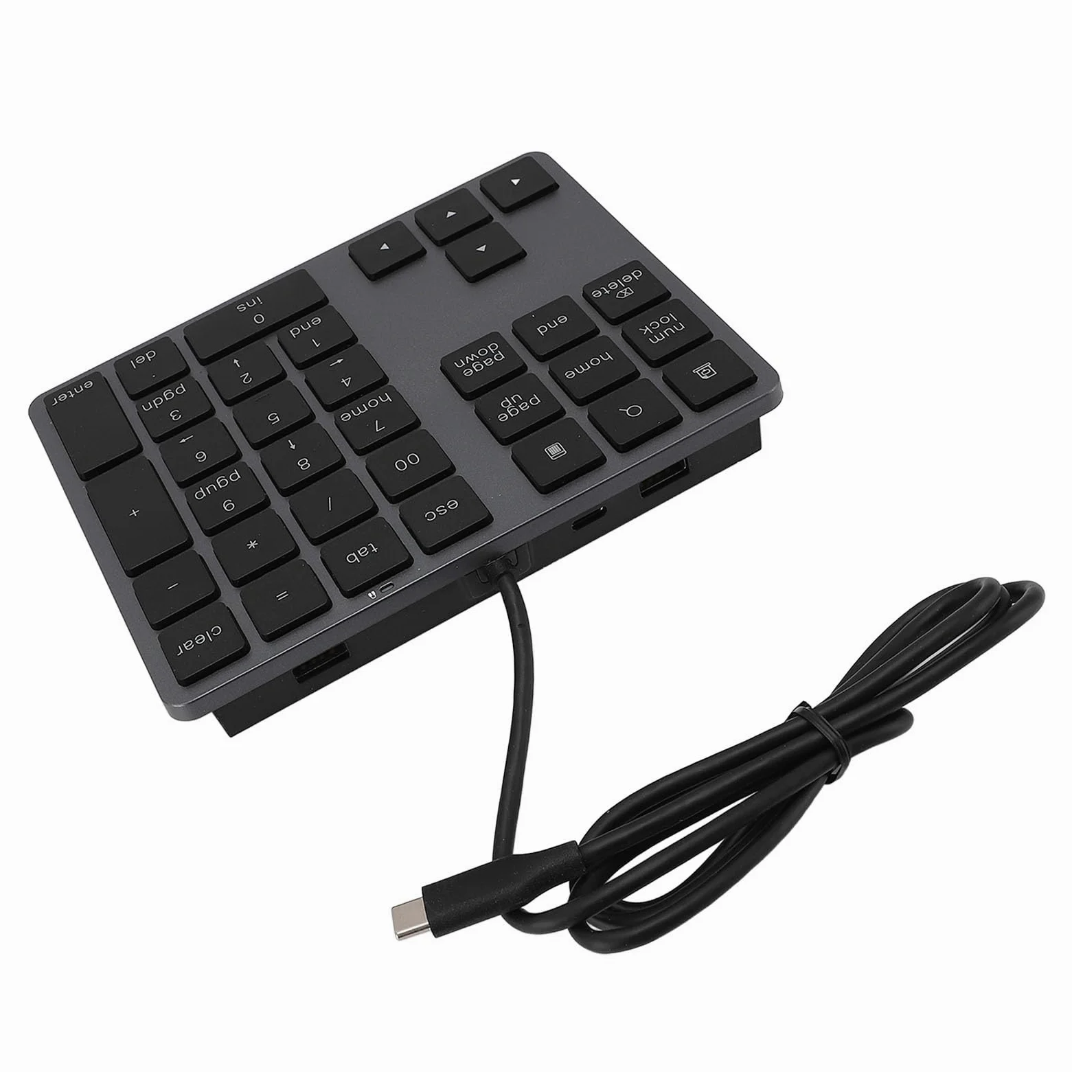 Topiky Tastiera Numerica Cablata Design Elegante e Portatile per un Rapido Inserimento dei Dati Adatto a Laptop e Desktop 34 Tasti