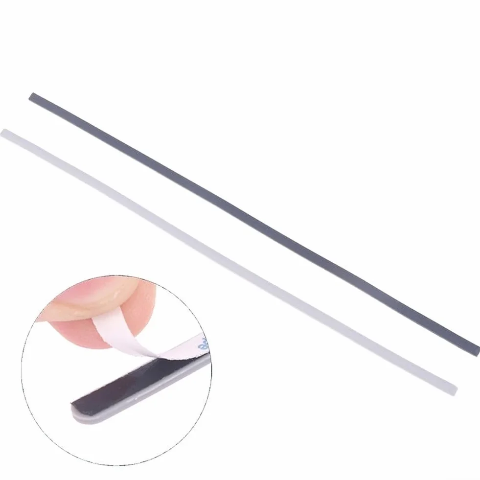 Piedini di ricambio in gomma per HP ENVY X360 15-DR custodia inferiore del computer portatile, striscia adesiva antiscivolo, 31,5 x 0,6 cm (nero)