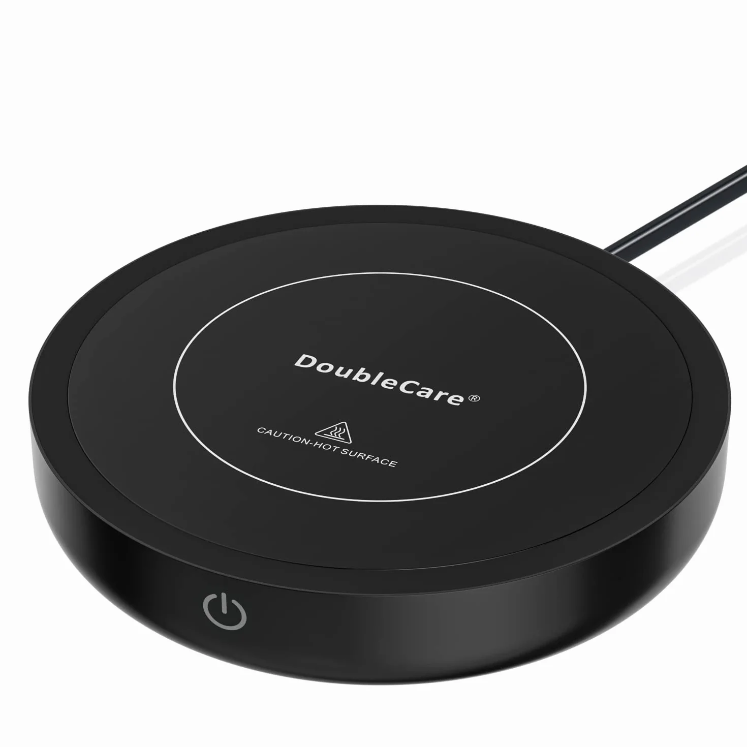 Scalda Tazza,Scalda Bevande Elettrico con la Regolazione di 3 livellidi Regolazione Della Temperatura (Up To 176°F/80℃), Piatto Scaldatazze per tè/acqua/latte, Regalo di Natale (Senza tazza)
