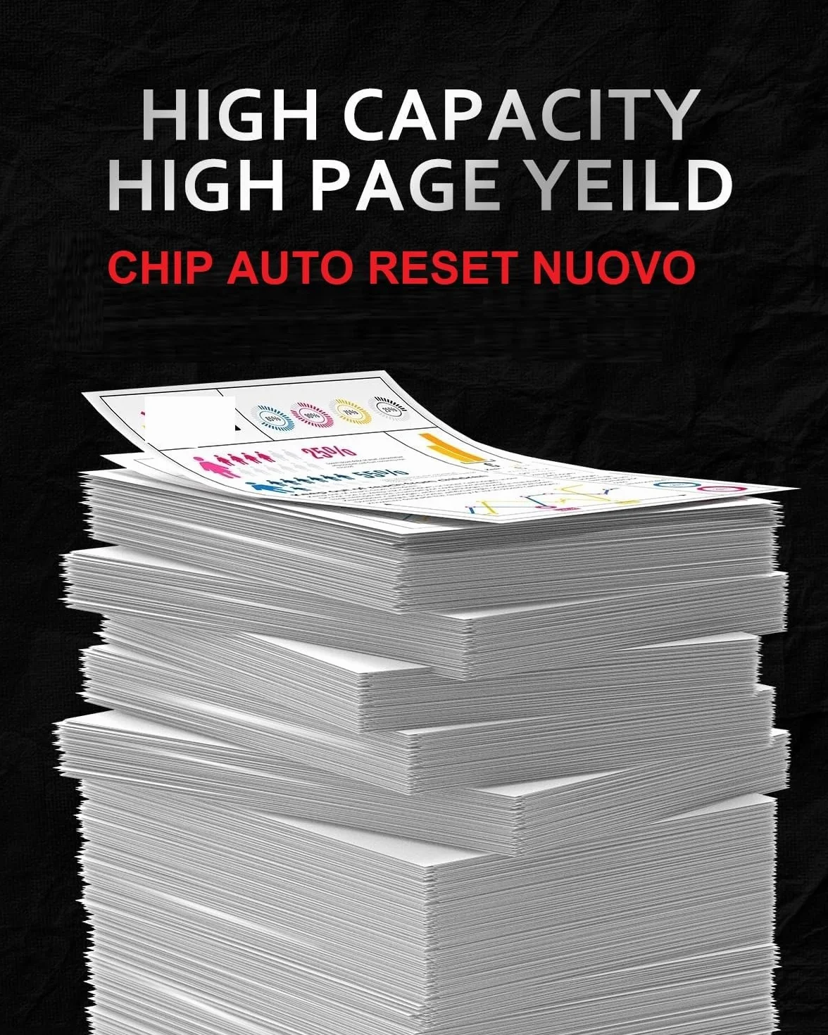 CARTUCCE RICARICABILI COMPATIBILI PER EPSON TIPO 603XL STAMPANTE XP-2100 XP-2105 XP-3100 XP-3105 XP-4100 XP-4105 EXPRESSION HOME AUTO RESET