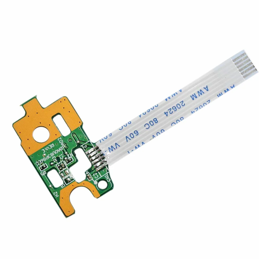Zahara Pulsante di alimentazione DA0U83PB6E0 per HP Pavilion 15-N 14-N 15-F 14-n056sa 15-n097sa 15-n032sa 15-n096sa 15-n278sa 15-n283sg 15-n270sa 15-n271ea 776780-. 001