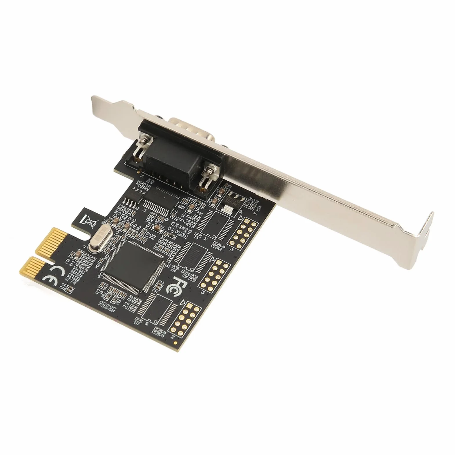 Scheda Adattatore Seriale PCI Express RS232 a 1 Porta, Scheda Controller Host Seriale PCIe RS232, Scheda Adattatore Seriale PCIe X1 a RS232 per DOS Linux
