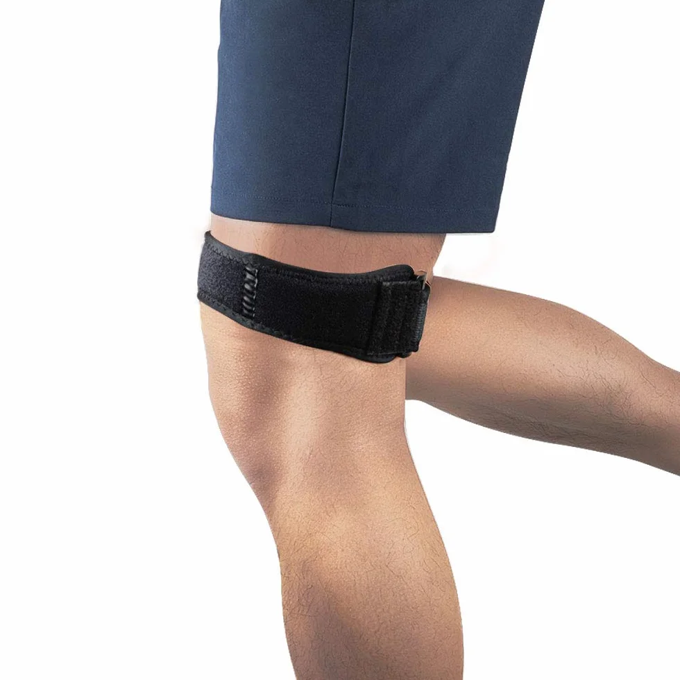 Supregear ITB Fascia per Ginocchio, 2-Pack Supporto a Compressione Avvolgimento Regolabile Traspirante