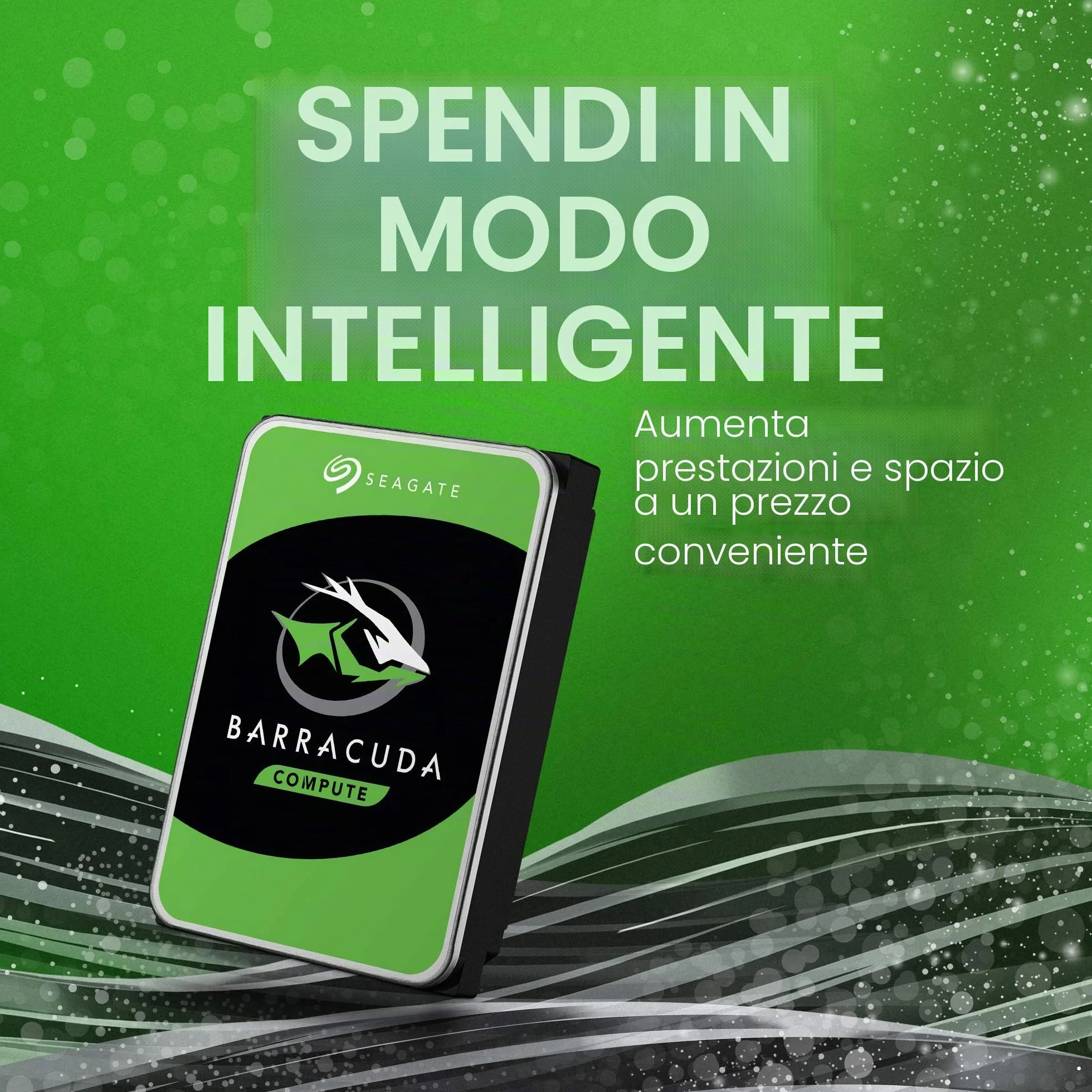 SEAGATE ST2000DM008 BARRACUDA - Unità disco interna, 2 TB, Velocità di rotazione 7200 giri/min, SATA da 6 Gbit/s, 3,5", Hard disk meccanico