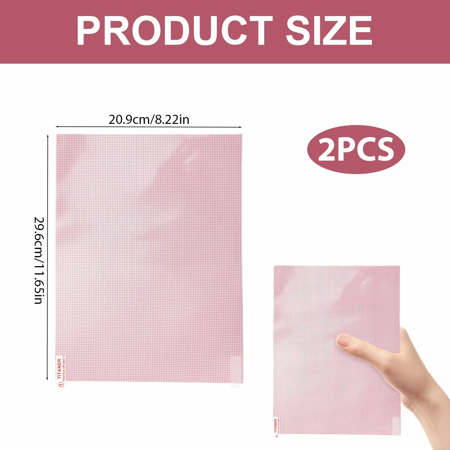 Pellicola Protettiva Schermo Ricolabile Universalmente A4, HD Protezione Dello Schermo per GPS Orologio Tablet Fotocamera Anti-Impronte Digitali Resistente ai Graffi (2 PCS)