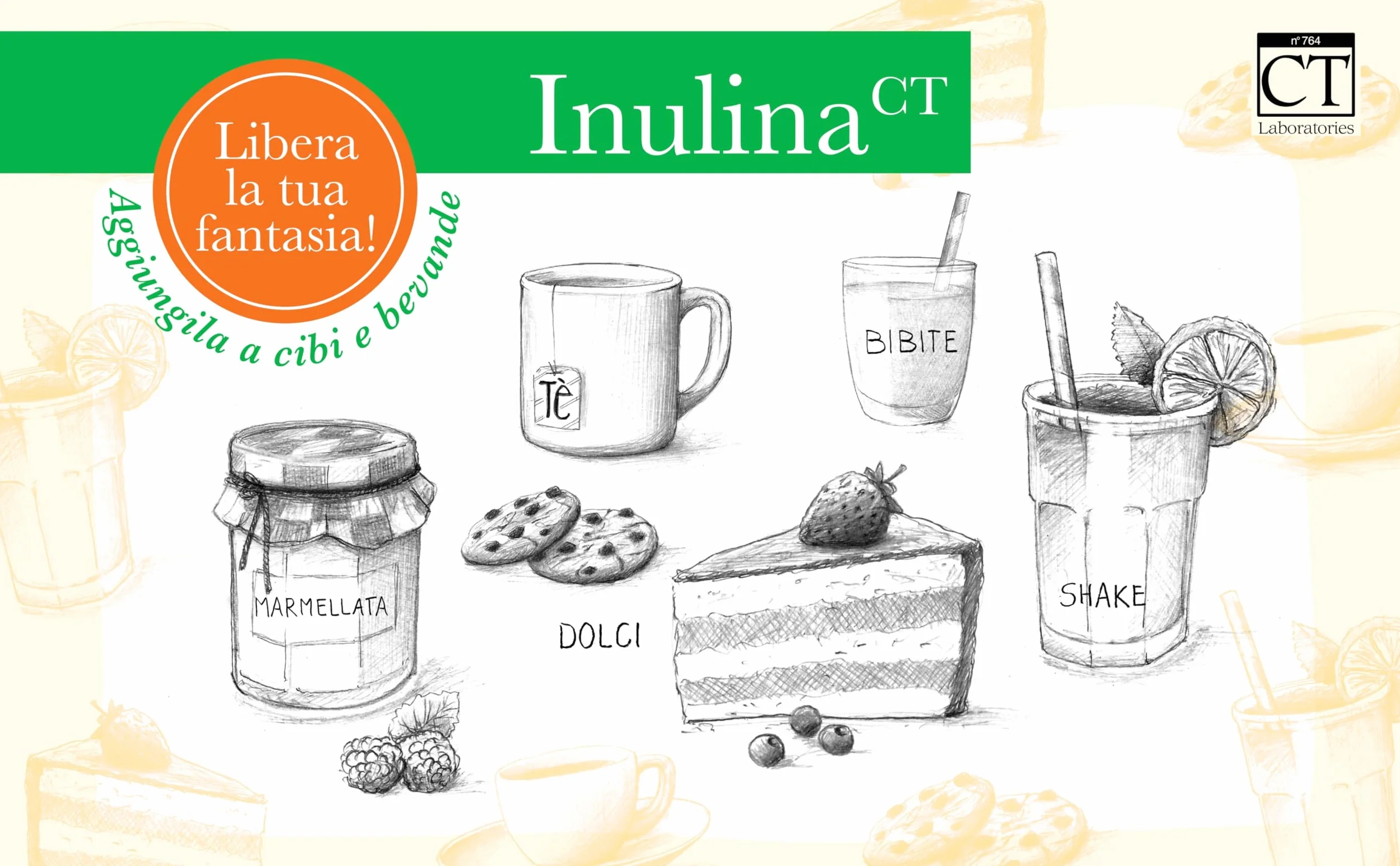 Inulina Pura da Cicoria in Polvere 600 g – Fibra Prebiotica Naturale | Supporta Flora Intestinale e Digestione | Senza Glutine, Zuccheri e Lattosio | Vegan, Keto Friendly | CTLabs