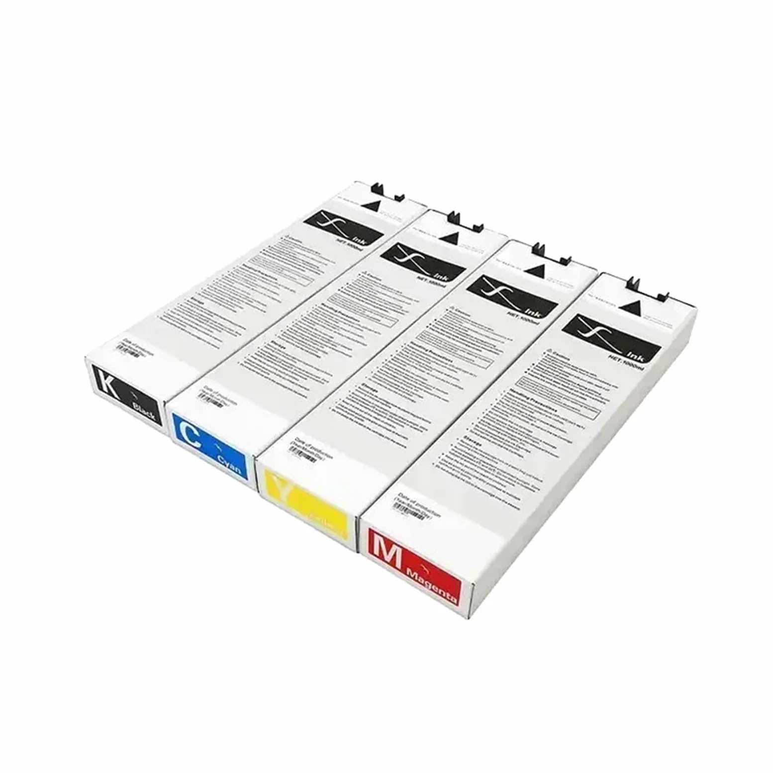 Cartucce d'inchiostro S-7265 S-7266 compatibili for Riso ComColor FW1230R | FW5230R FW5231R 5000R, S-7267 S-7268, Cartuccia sacchetto inchiostro, Fornitura inchiostro stampante(Cyan)