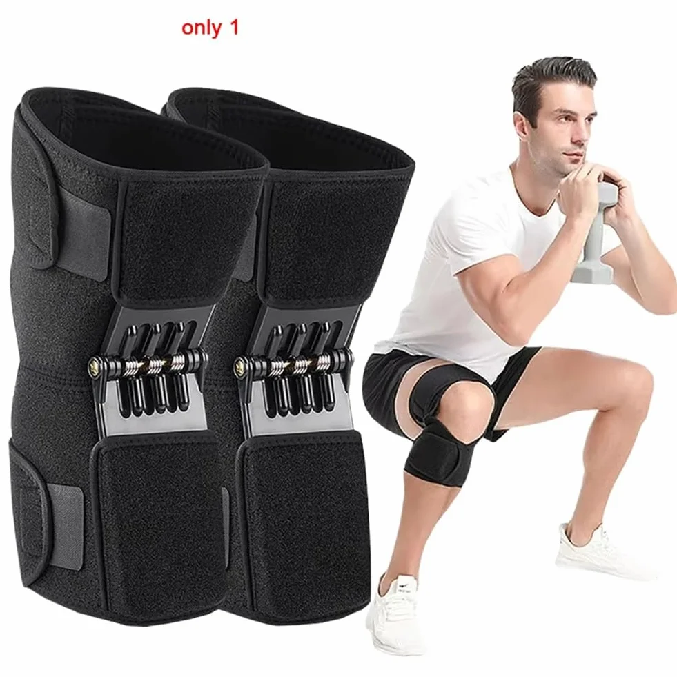 Tutore per Ginocchia Medicale Supporto Articolare Stabilizzatore a Molla per Sport Palestra