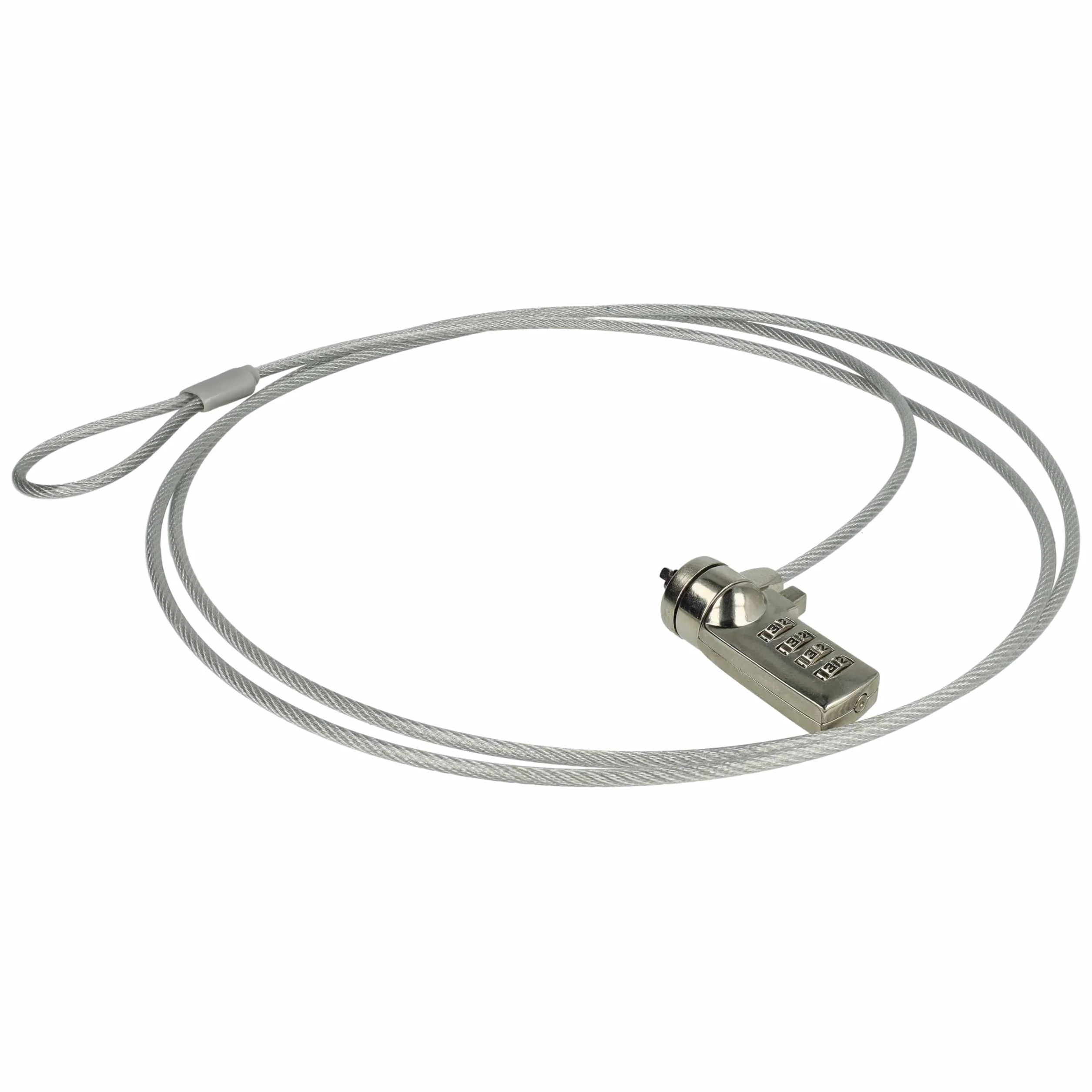vhbw Kensington Compatibile con Laptop Notebook - Cavo di Sicurezza con Serratura a Combinazione numerica, 1,8 m