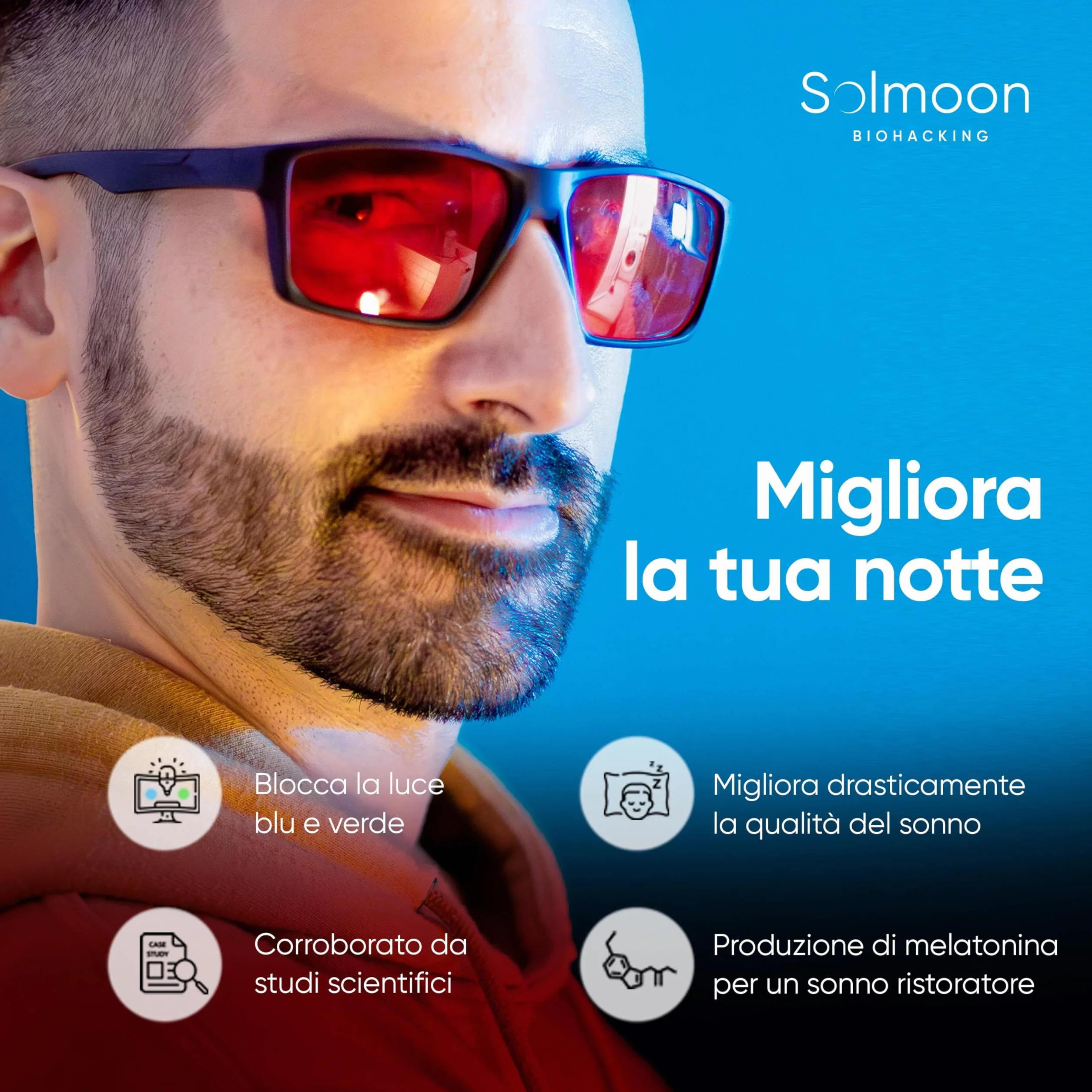 Occhiali Luce Blu Uomo e Donna Set2 Blocco Luce Blu per Computer