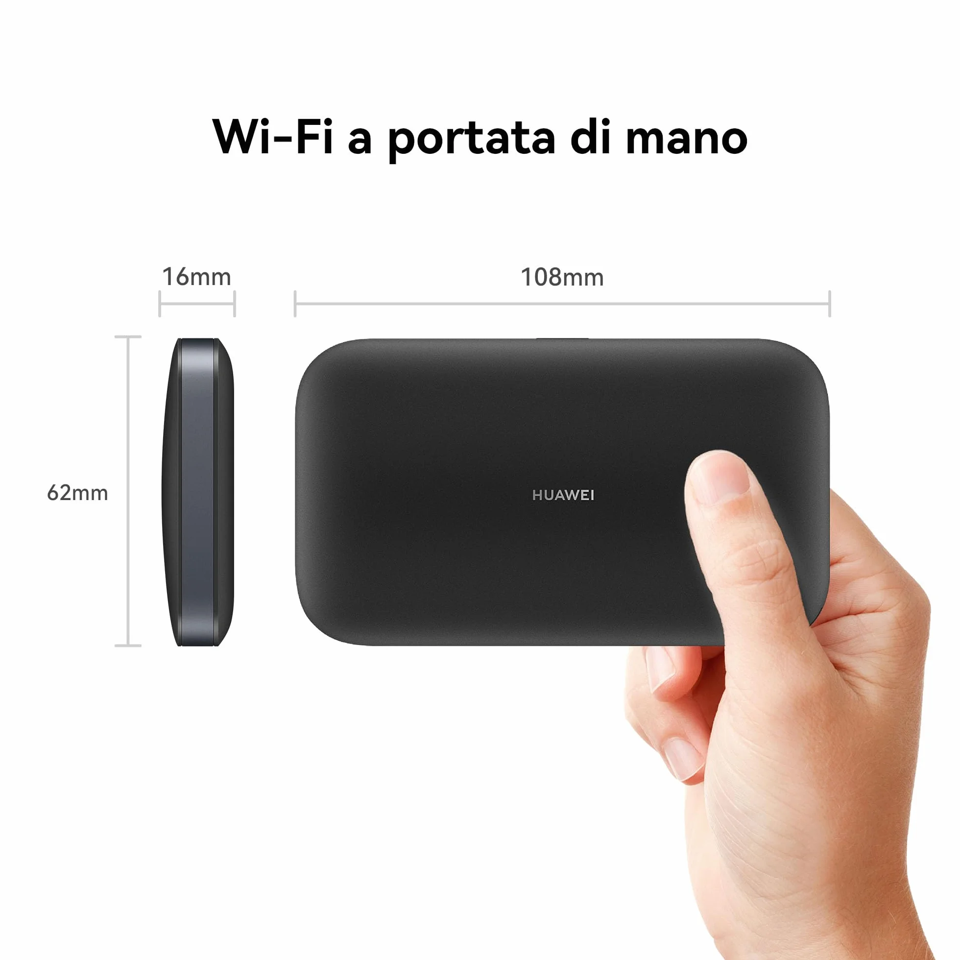 HUAWEI 4G Mobile WiFi 3 E5783 Router Hotspot Cat. 7 LTE 300 Mbps Download 100 Mbps Upload