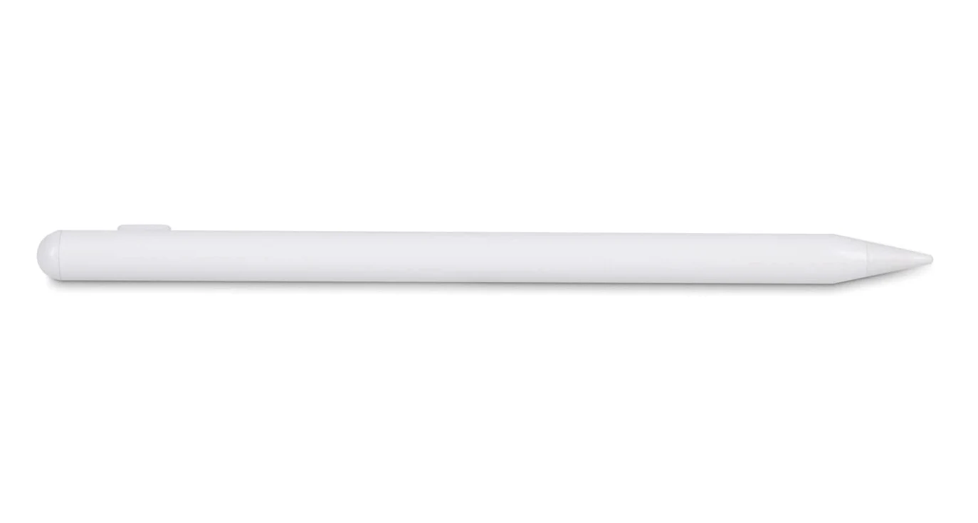 LMP DigiPen compatibile con iPad - Palm Rejection, Sensibilità Tilt, Magnetico, Senza Bluetooth, 14h Autonomia, Led Batteria, 2 Punte di Ricambio, Cavo USB-C Incluso – Bianco