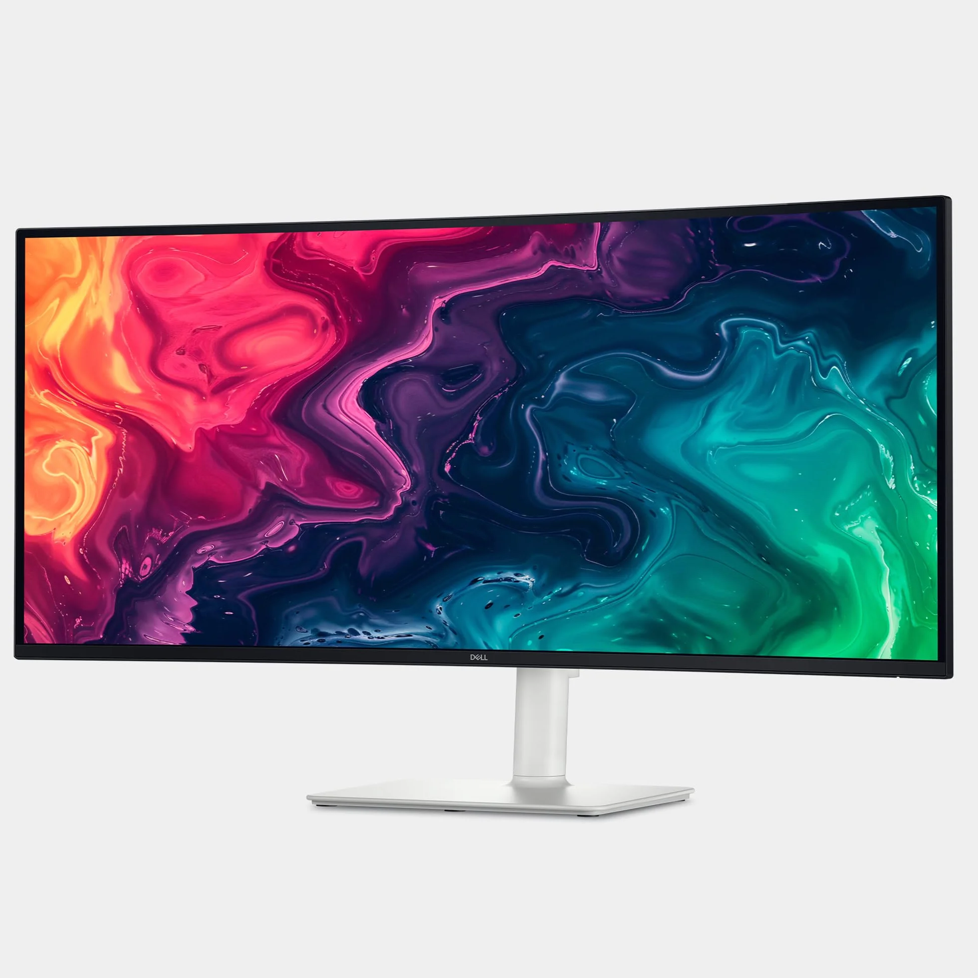 Dell 34 Plus USB-C Monitor - S3425DW, WQHD (3440x1440), 21:9 Curvo, 120Hz, VA, 1ms, AMD FreeSync Premium, HDR10, Regolabile in Altezza, Altoparlanti integrati, 2 USB-C, 2 HDMI, 3 Anni di Garanzia