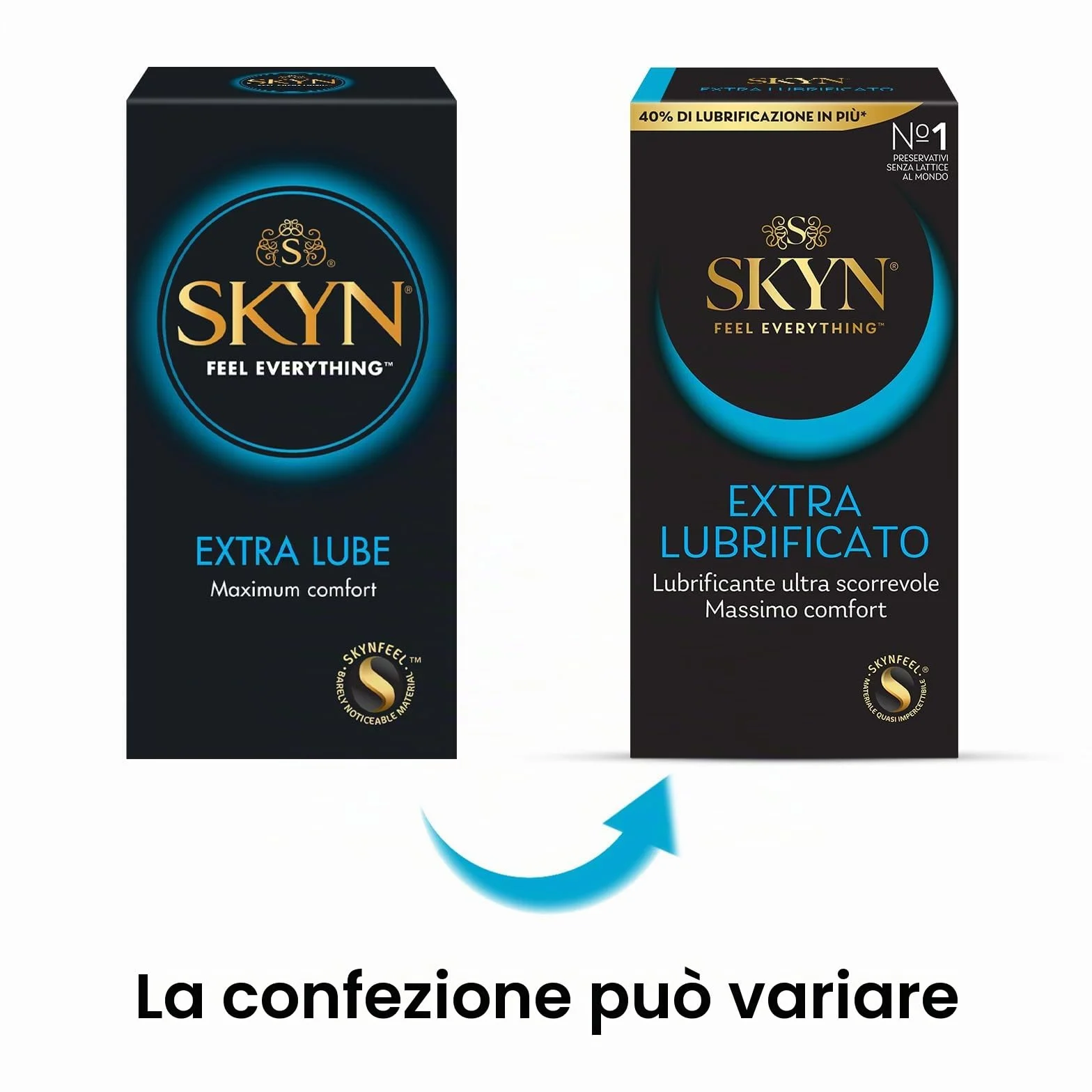 SKYN Elite Extra Lub Preservativi Senza Lattice Poliisoprene Ultra Sottili 10 Pezzi