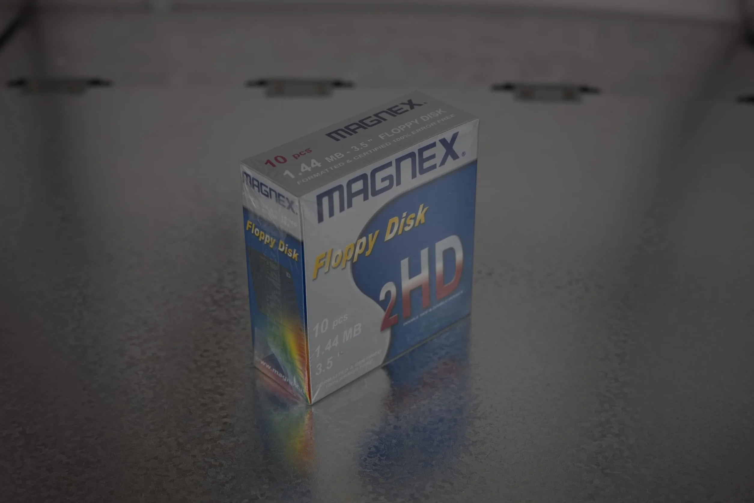 FLOPPY DISK 1,44MB HD MAGNEX FORMATTATI CONFEZIONE DA 10 UNITA'