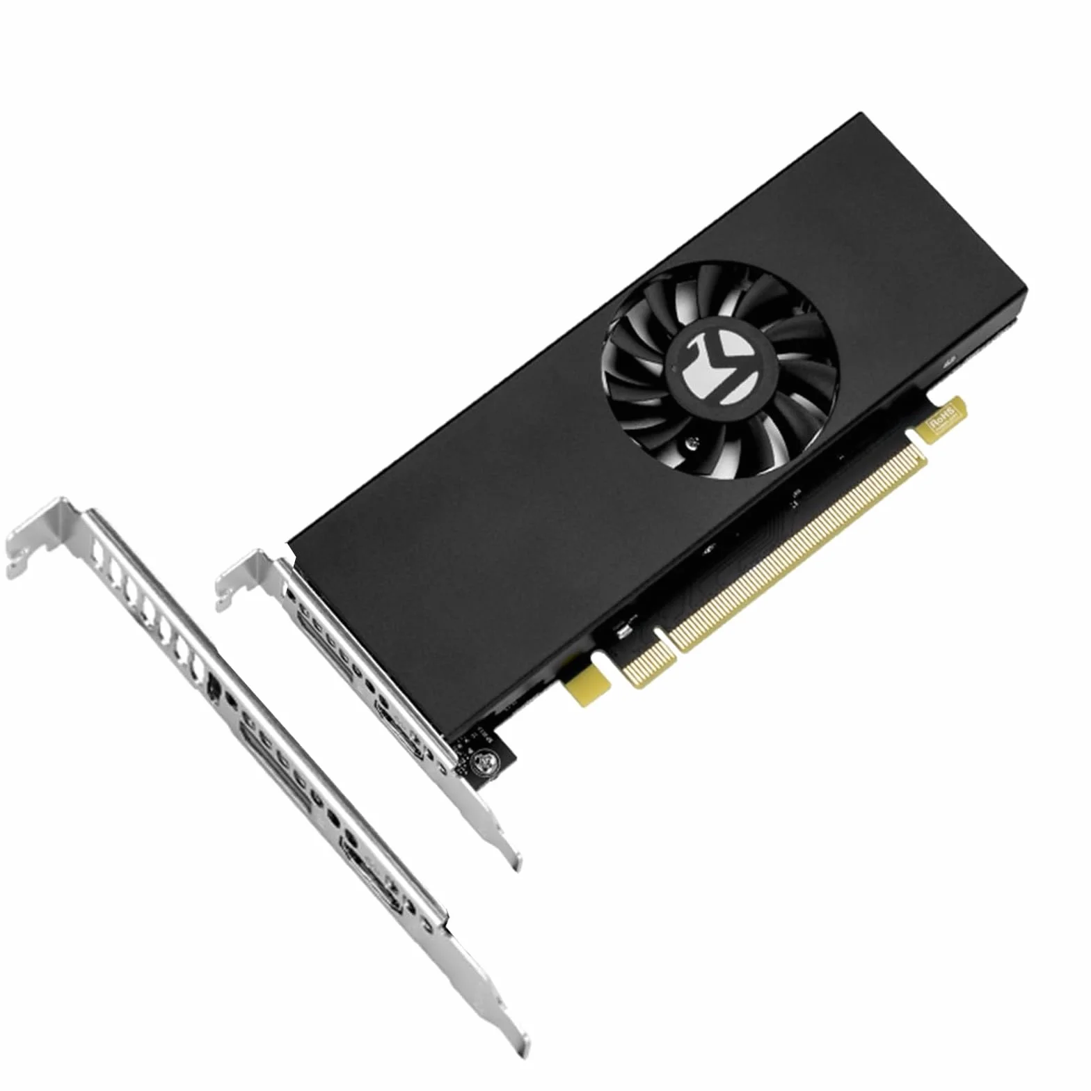 maxsun GeForce RTX 3050 6G Scheda grafica GDDR6 Video Scheda grafica GPU per Gaming PC ITX Design PCI Express 4.0, HDMI 2.1, DisplayPort 1.4a (Sottile e a basso profilo)