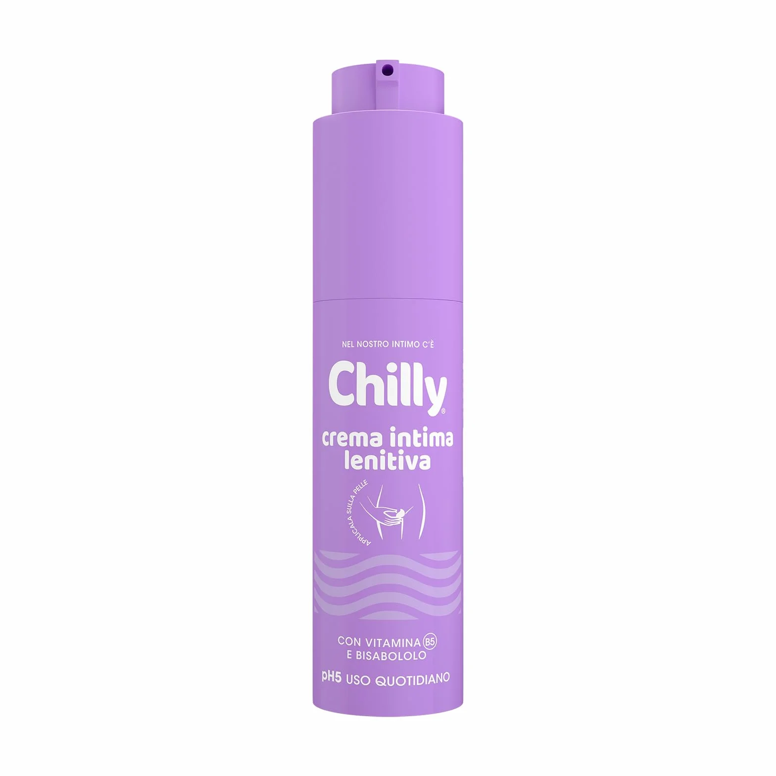 Chilly Crema Intima Lenitiva 50 ml con Vitamina B5 e Bisabololo pH5 Azione Idratante e Calmante