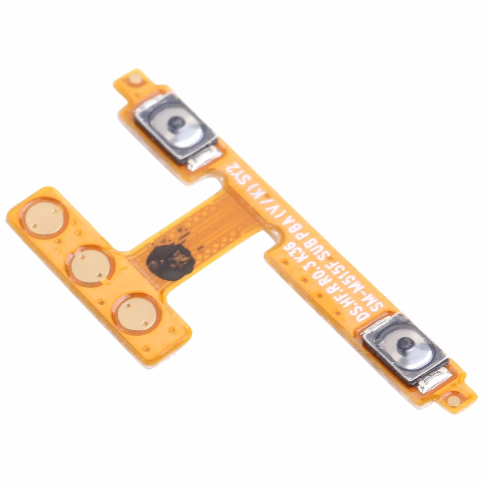 Ricambio Compatibile con SAMSUNG GALAXY A13 4G SM-A135F / A13 5G SM-A136U /SM-A136B flat flex circuito SWITCH PULSANTI CONTROLLO VOLUME KEY + - controllo tasti