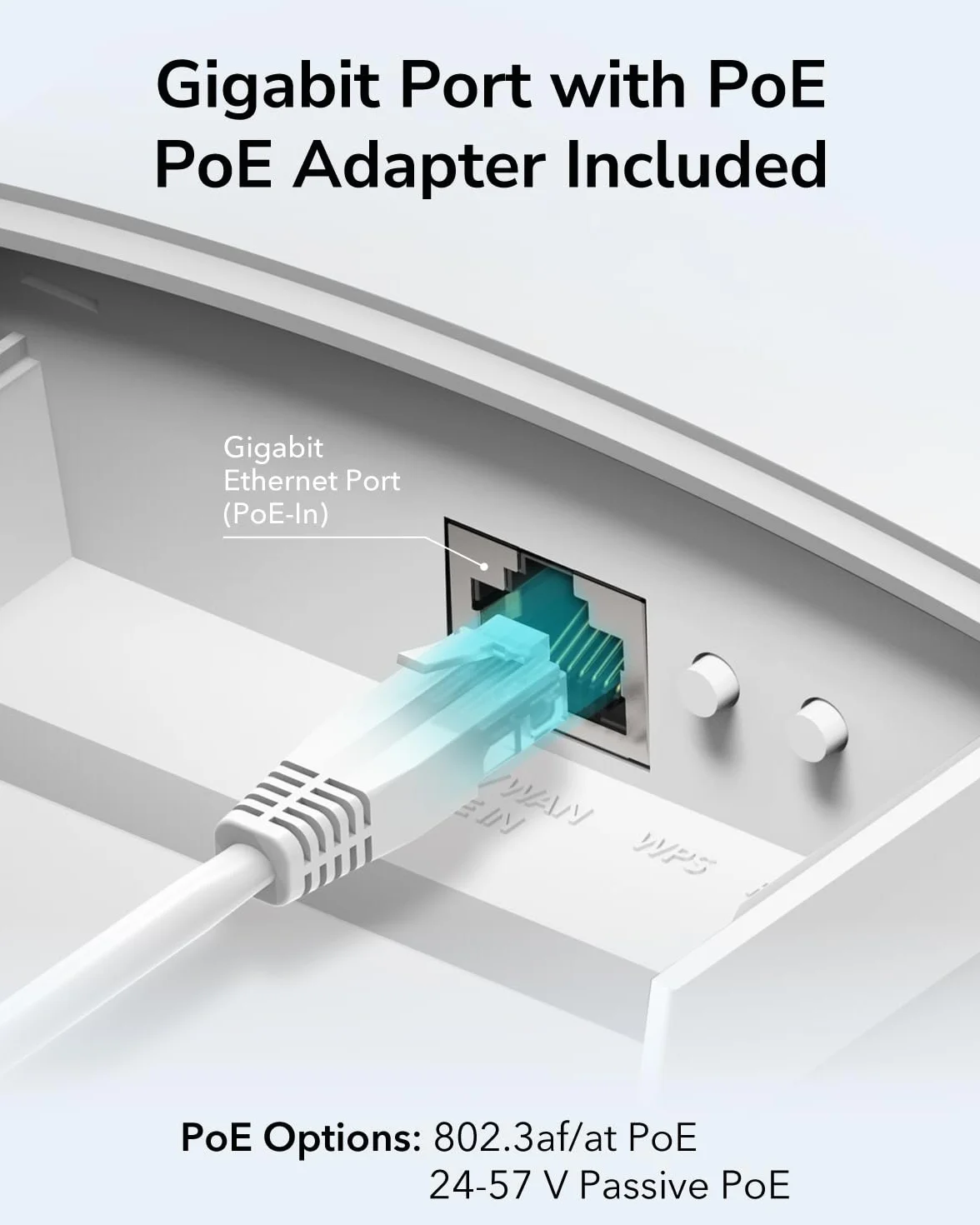Cudy Outdoor AC1200 Punto Di Accesso Wireless Gigabit, Estensore WiFi Esterno, Impermeabile IP65, Gigabit RJ45, Beamforming, MU-MIMO, AP1300 Outdoor