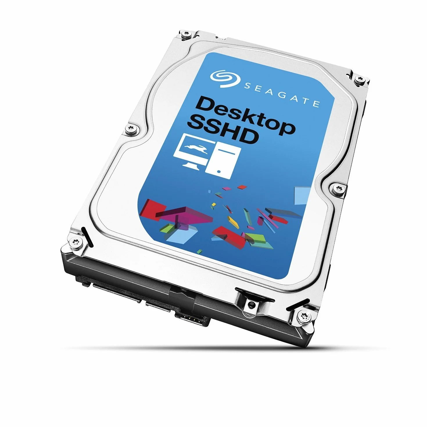 HDD Seagate SSHD ST1000DX001 3,5" 1TB/8,5/600/72 Sata III 64MB + 8GB Flash (D) (Ricondizionato)