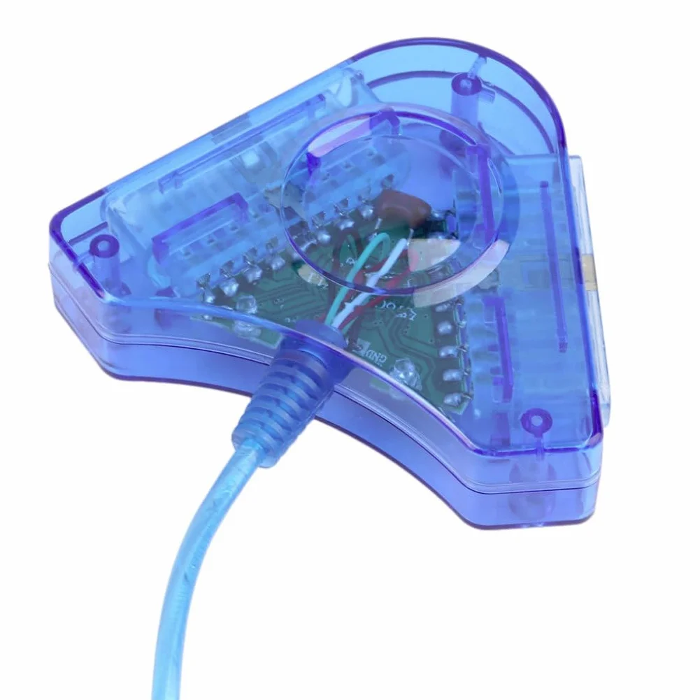 Adattatore controller USB Tieline doppia porta per controller PSX PS2 a PC convertitore mouse tastiere splitter