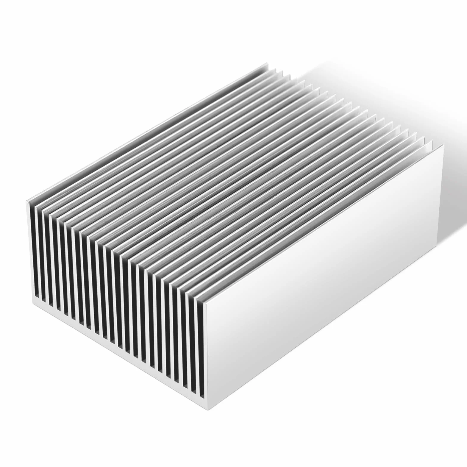 Dissipatore di Calore in Alluminio, Dissipatore di Calore, Chip di Raffreddamento per Ridurre Il Rischio di Guasti Hardware Dovuti a Surriscaldamento, Adatto per Computer, Circuito Integrato