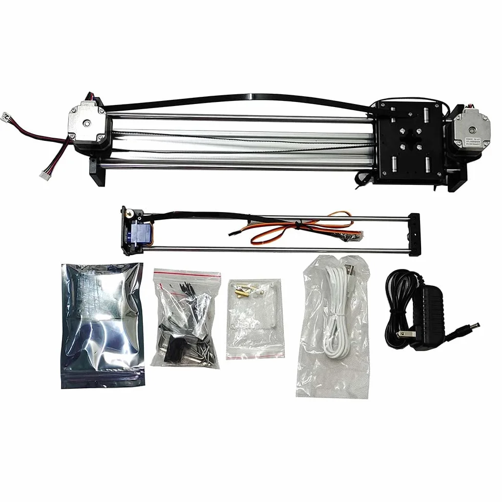 Plotter a penna iDrawHome A3, Plotter XY dell'area di lavoro A3, Kit robot da disegno per scrittura a mano Kit robot per scrittura a mano iDraw Basato su stampante - Assemblaggio necessario
