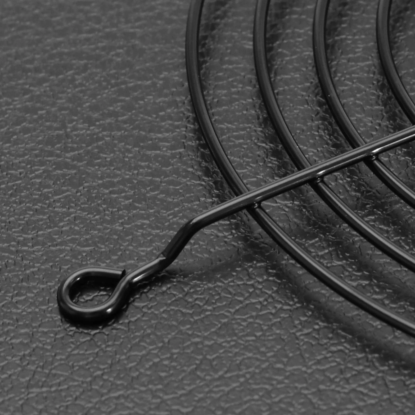SG Store 2 Pezzi 140 Millimetri Griglie della Ventola in Metallo Cassa della CPU Griglie della Ventola Protezioni Coperture con Viti per PC Stampante 3D Accessori di Ventilazione Domestica Nero
