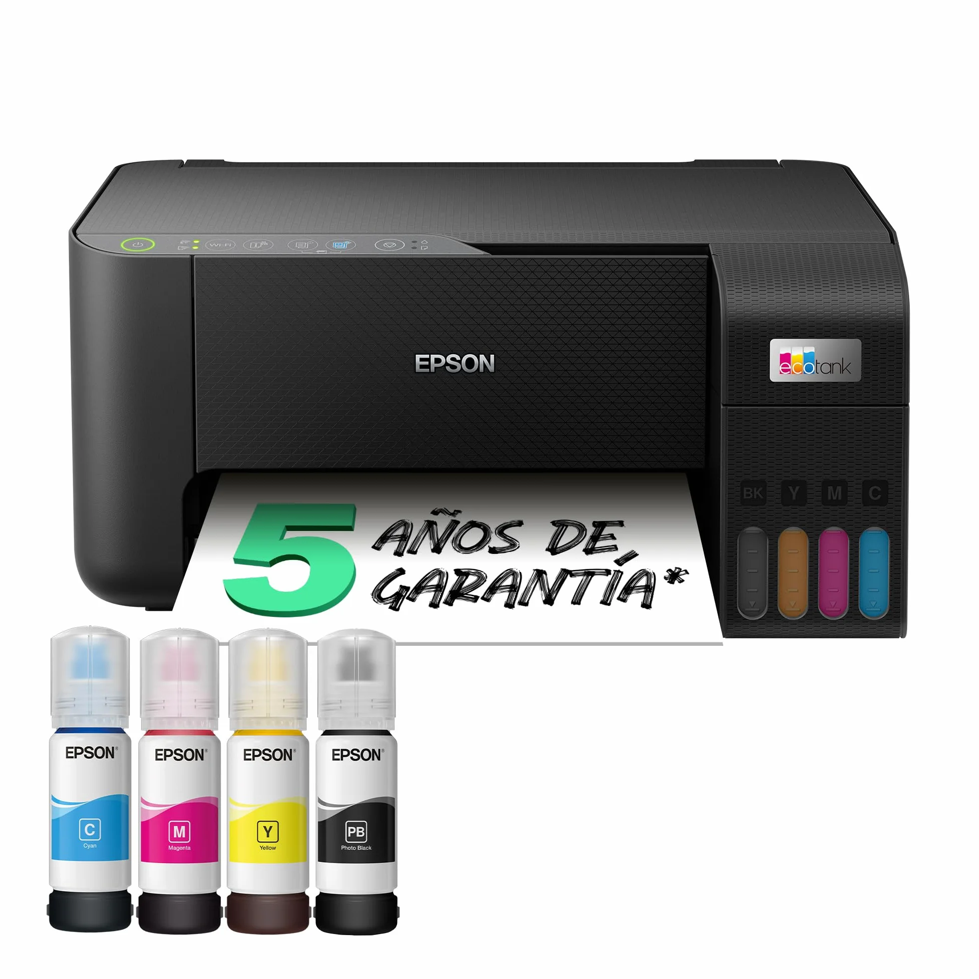 Epson Stampante multifunzione 3-in-1 - - Ecotank ET-2812 - Inkjet - A4 - Colore - Wi-Fi - C11CJ67415