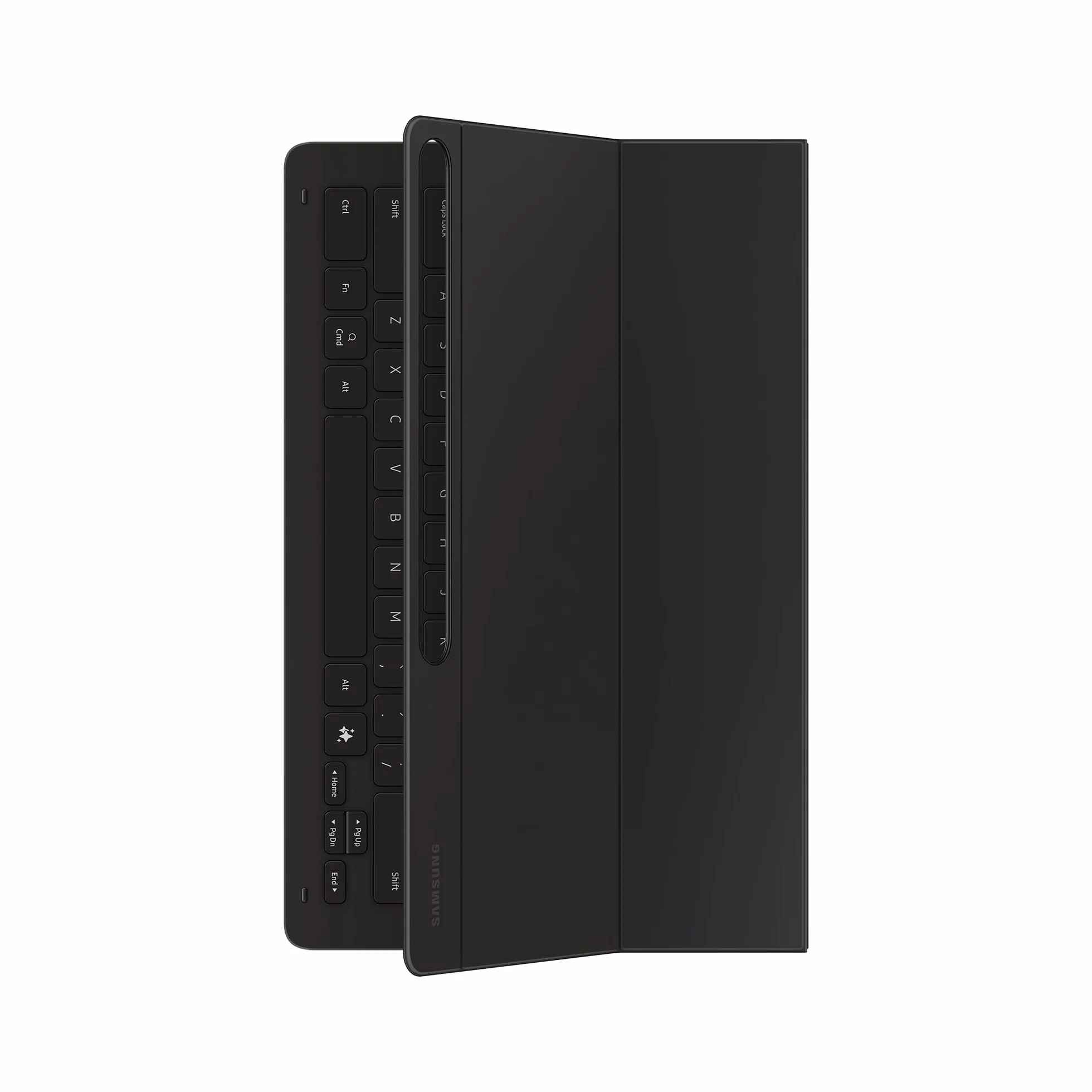 Samsung Book Cover Keyboard Slim Custodia per tablet con tastiera per Galaxy Tab S10 FE+, Nero