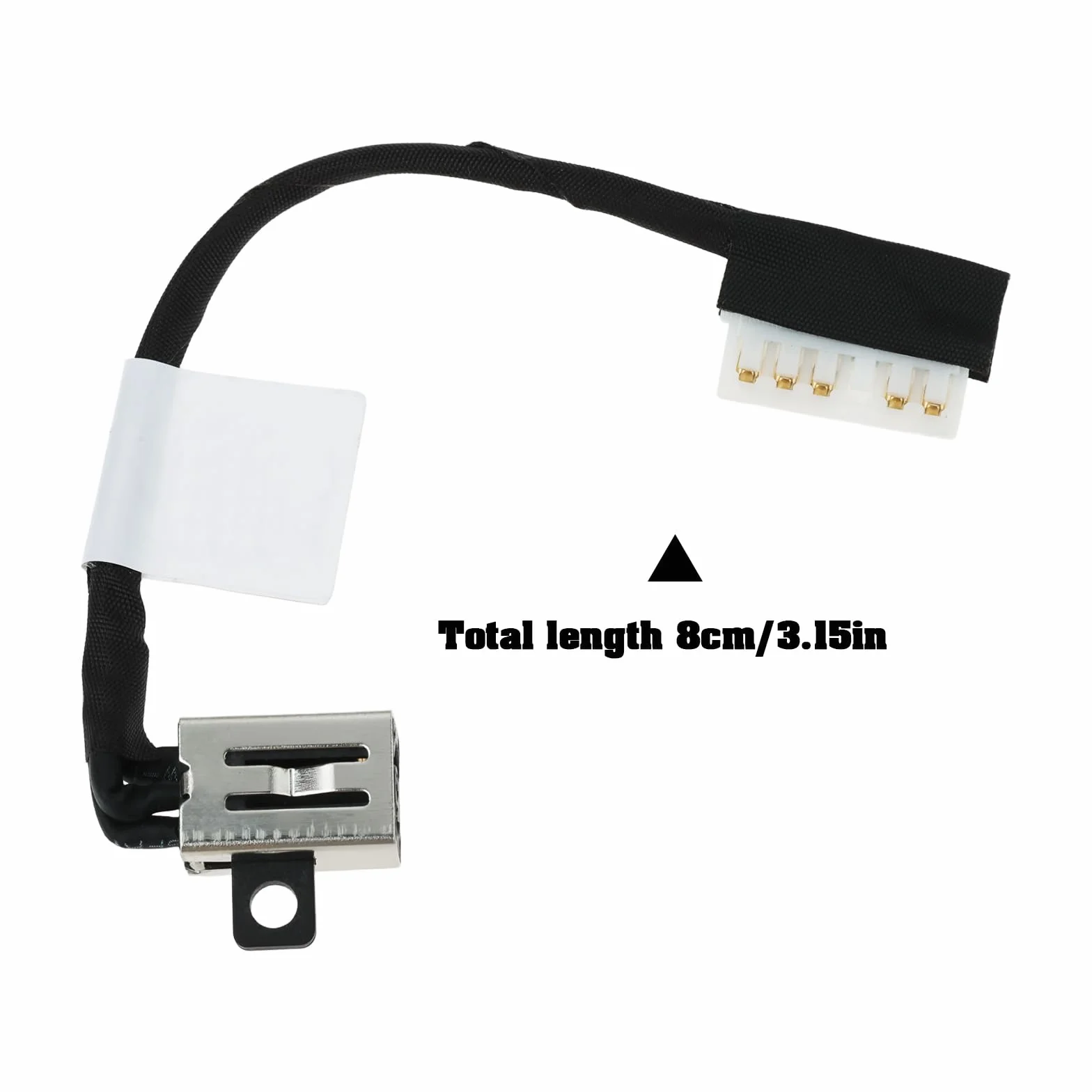 Connettore Di Ricarica Per Jack Di Alimentazione CC Compatibile Con Dell Inspiron 17 3793 4,5 Mm X 3,0 Mm