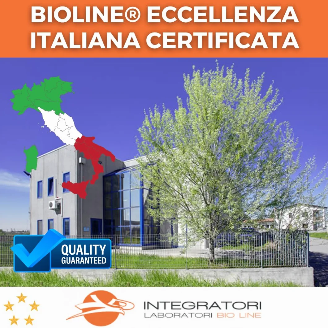 Bioline Inulina in Polvere di Cicoria Solubile 1kg Fibra Vegetale Regolarità Intestinale Senza Glutine Made in Italy